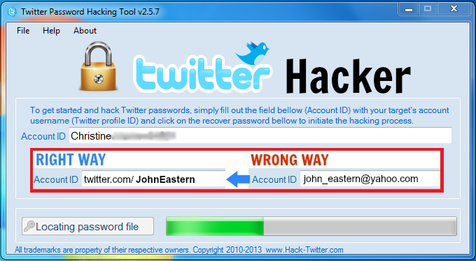 Way 1: How to Hack Twitter Account Online Using TwitterHacking